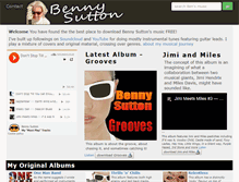 Tablet Screenshot of bennysutton.com